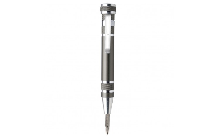 Pen shaped Screwdriver & Torch Set