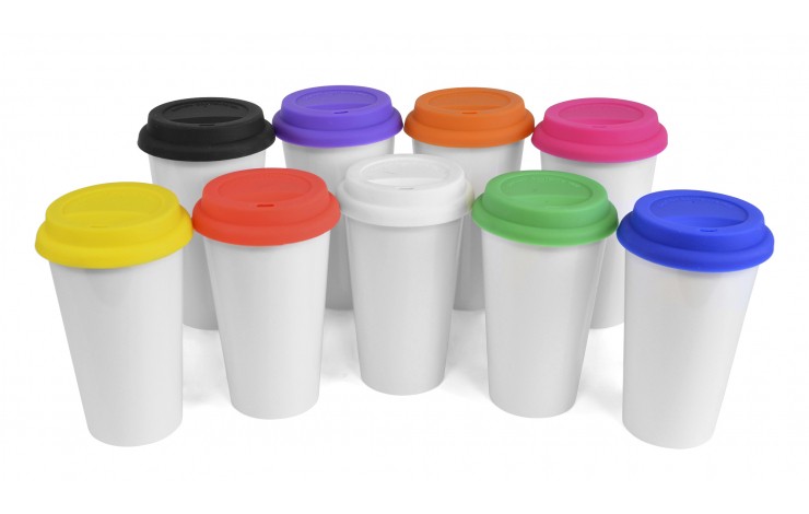 Plastic Take Out Mug