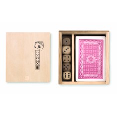 Playing Cards & Dice Box