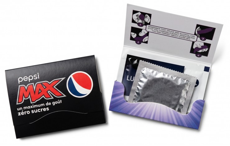 Condom and Lubricant Set