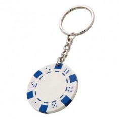 Poker Chip Key Ring