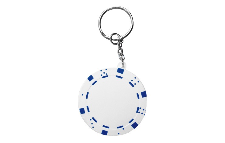 Poker Chip Stress Toy Keyring