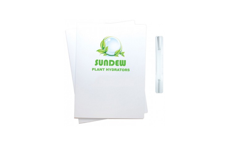 Polypropylene Folder with File Prong