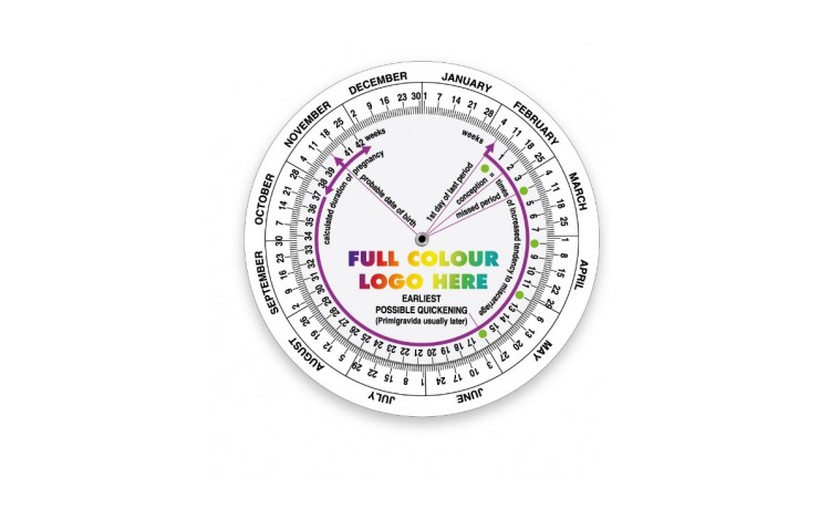 promotional-pregnancy-calculator-disc-personalised-by-mojo-promotions for Free Printable Pregnancy Wheel Calculator Promotional Pregnancy Calculator Disc, Personalised by MoJo Promotions for Free Printable Pregnancy Wheel Calculator