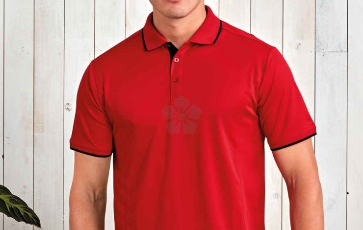 Premier Contrast Sports Polo