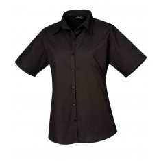 Premier Short Sleeve Poplin Blouse