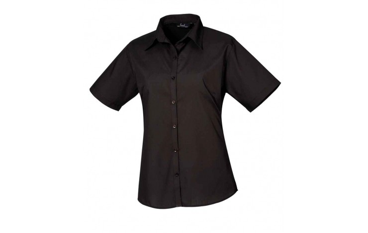 Premier Short Sleeve Poplin Blouse