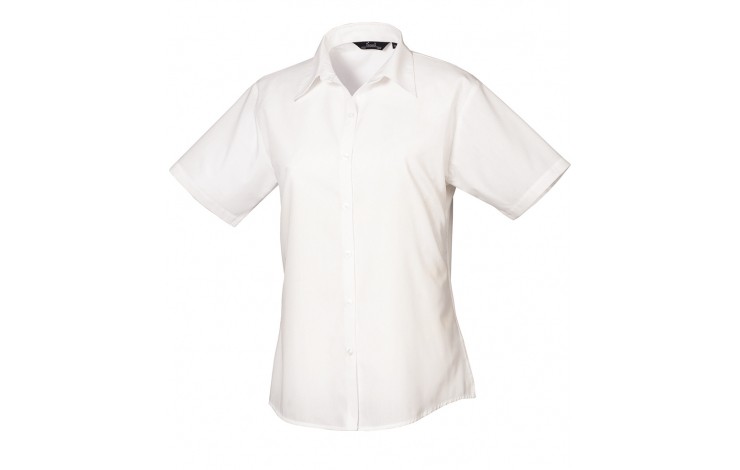 Premier Short Sleeve Poplin Blouse