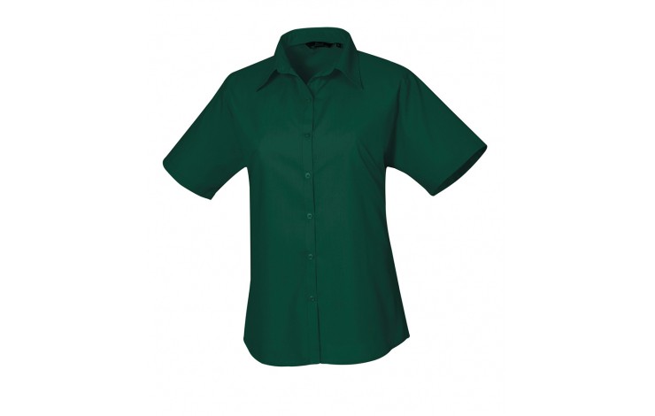 Premier Short Sleeve Poplin Blouse