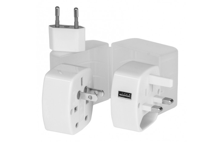 5-in-1 Worldwide Travel Adaptor