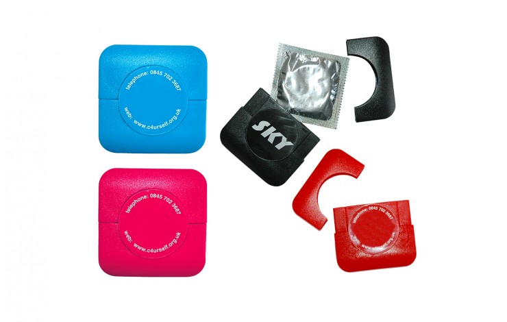 Premium Plastic Condom Box