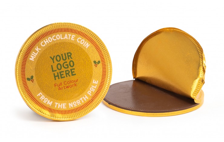 Printed Chocolate Coins