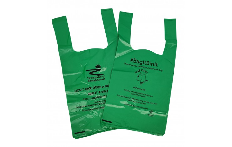 Printed Dog Poop Bags