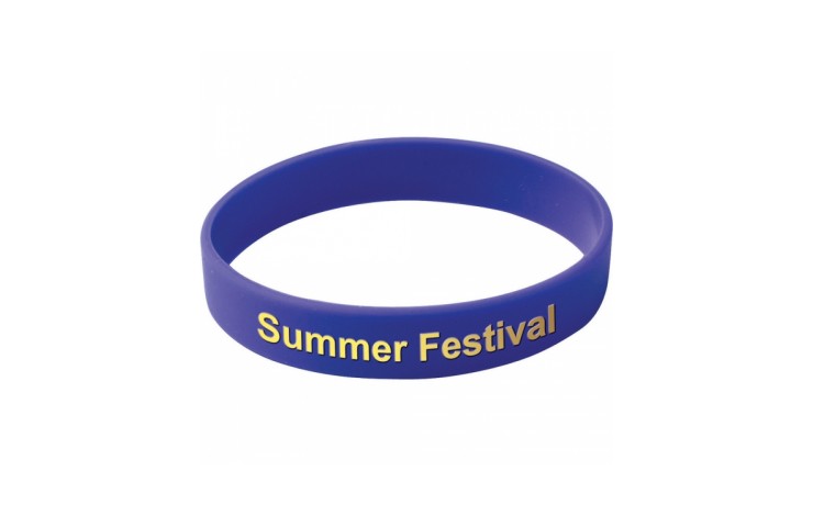 Printed Silicone Wristband