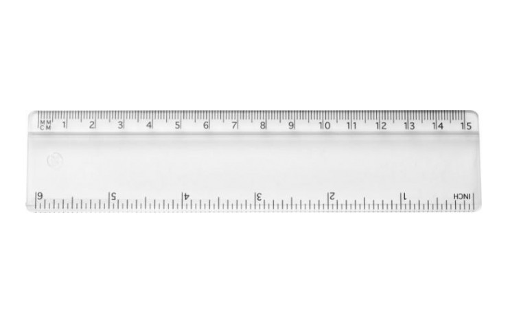 6" / 15cm Ruler