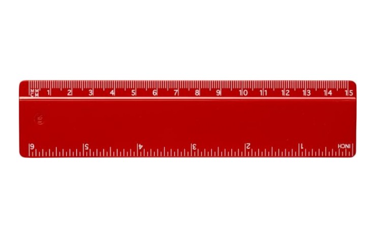 Red ruler on sale