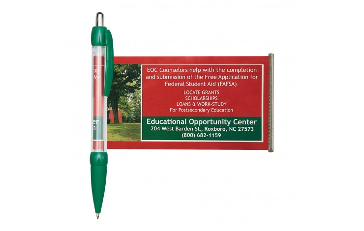 Pull Out Banner Pen