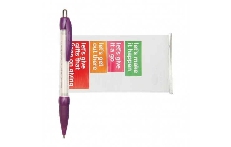 Pull Out Banner Pen