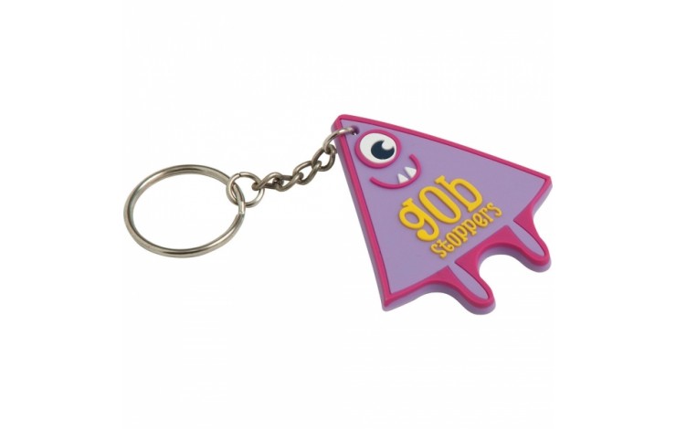 PVC 50mm Keyring