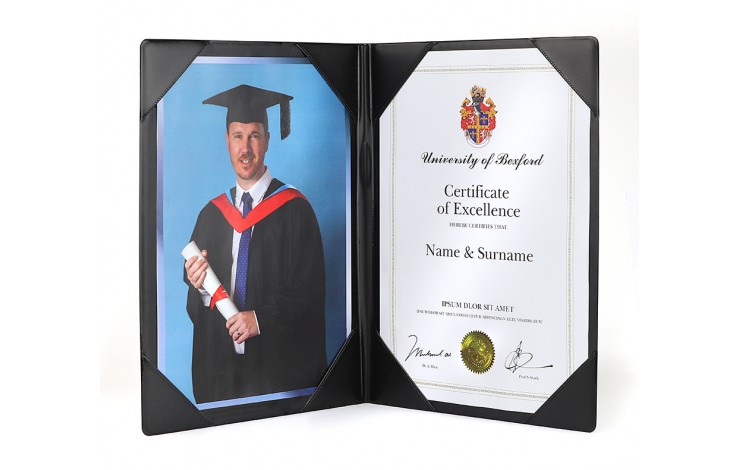 PVC Certificate Folders