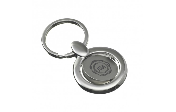 Rapalo Round Spinning Keyring