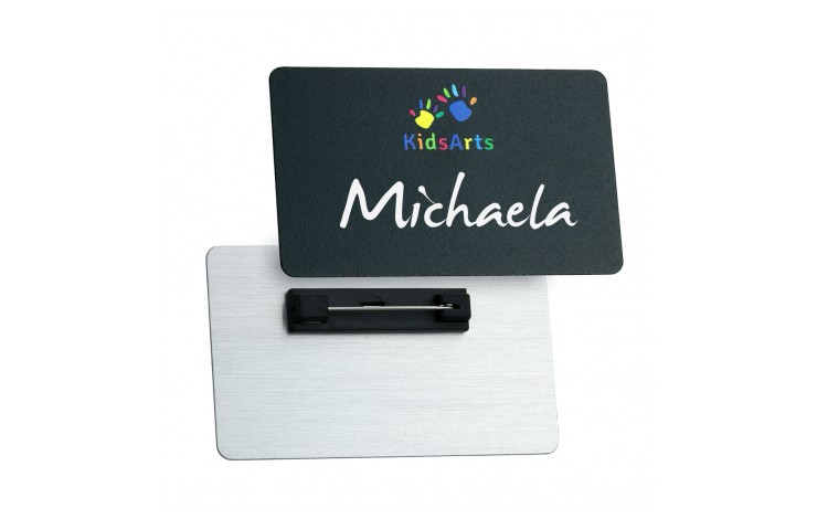 Re-Usable Blackboard Name Badge