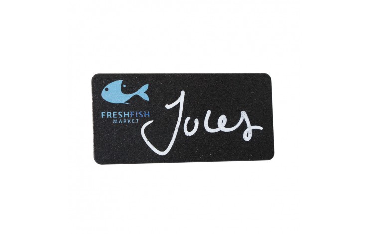 Re-Usable Blackboard Name Badge