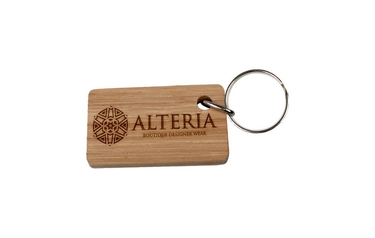 Real Wood Keyring