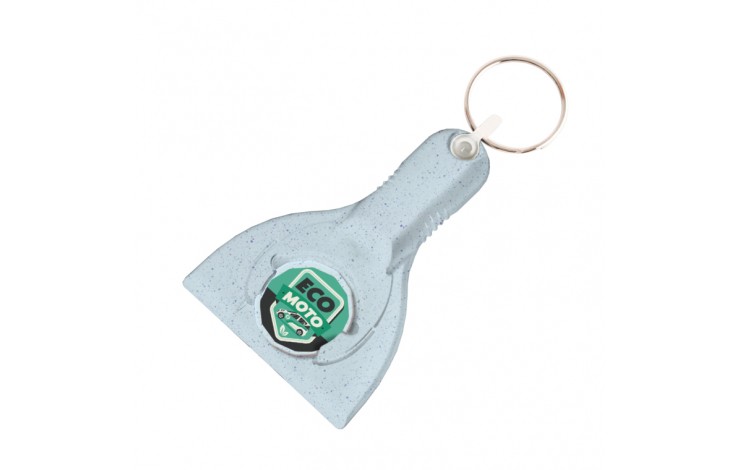 Recycled 2-in-1 Ice Scraper & Trolly Coin