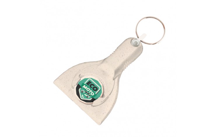 Recycled 2-in-1 Ice Scraper & Trolly Coin