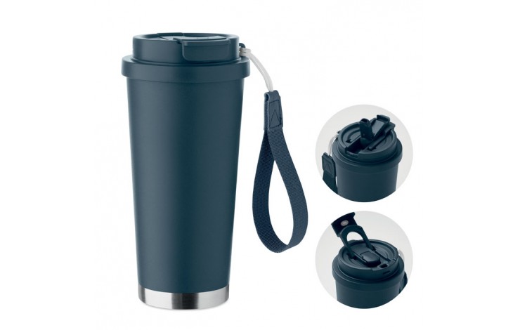 Recycled 500ml Tumbler with Strap