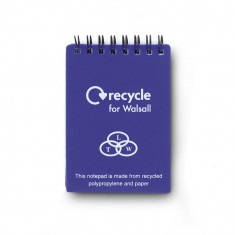 Recycled Polypropylene Notepad