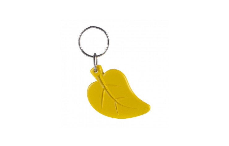 Recycled Leaf Keyring