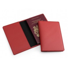 Recycled Leather Passport Holder