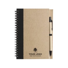 Recycled Notebook & Pen Set