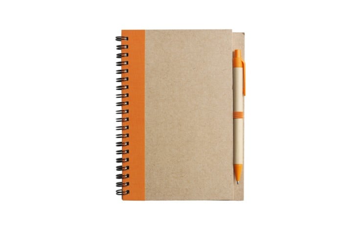 Recycled Notebook & Pen Set