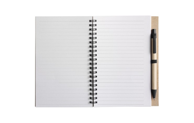 Recycled Notebook & Pen Set