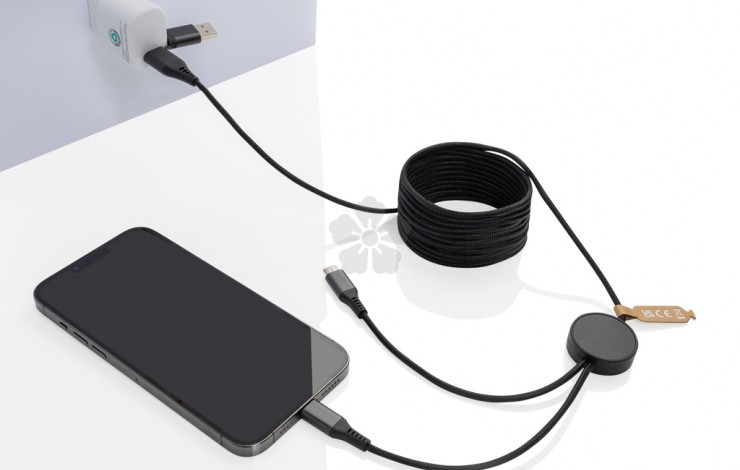 Recycled PET 3 meter 4-in-1 Cable