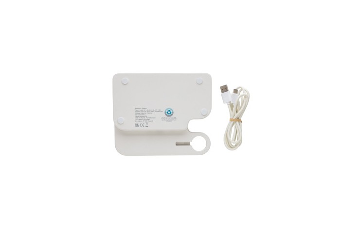 Recycled Plastic Dual Phone and iWatch Charger