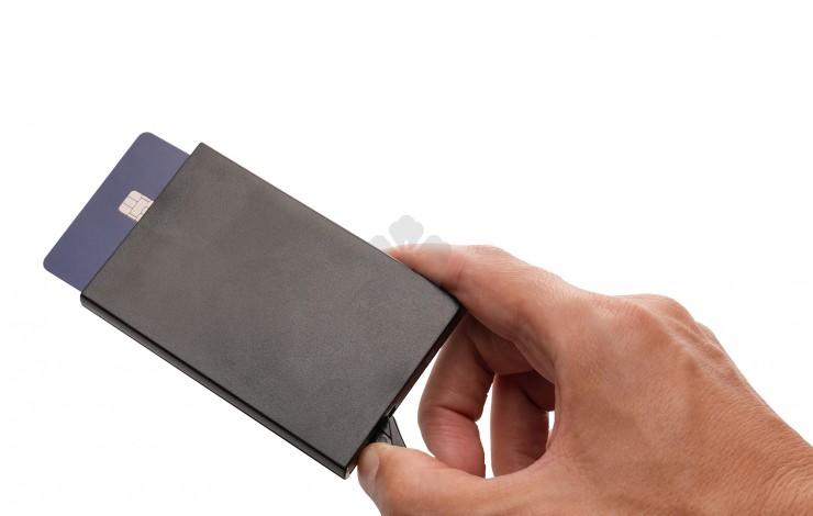 Recycled Plastic RFID Card Holder