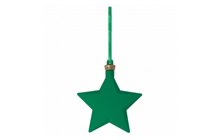 Recycled Plastic Star Bauble