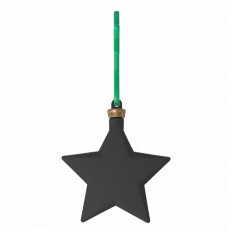 Recycled Plastic Star Bauble