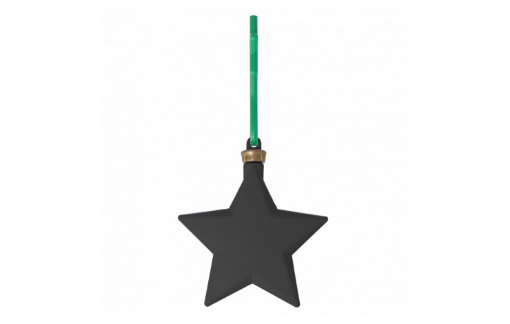 Recycled Plastic Star Bauble