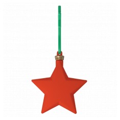 Recycled Plastic Star Bauble