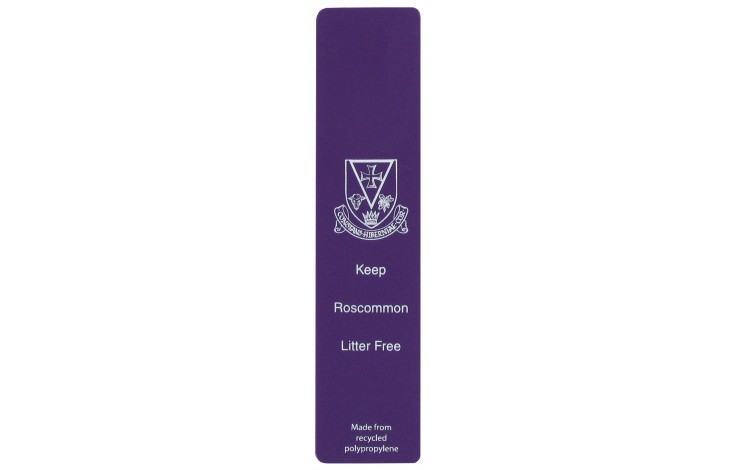 Recycled Polypropylene Bookmark