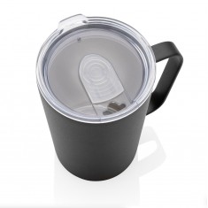 Recycled stainless steel vacuum mug