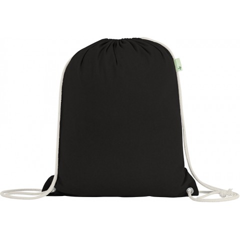 Recycled T-Shirts & Bottles Drawstring Bag