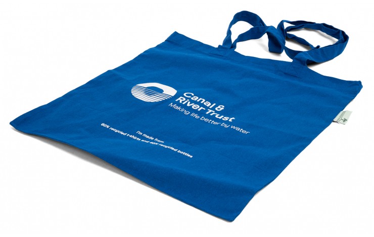 Recycled T-Shirts & Bottles Tote Bag