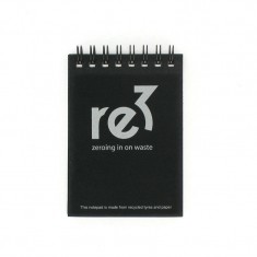 Recycled Tyre A7 Notepad