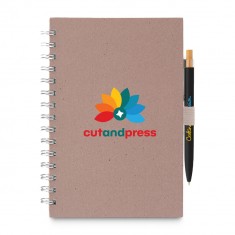 Recycled Wiro Notebook & Pen Set